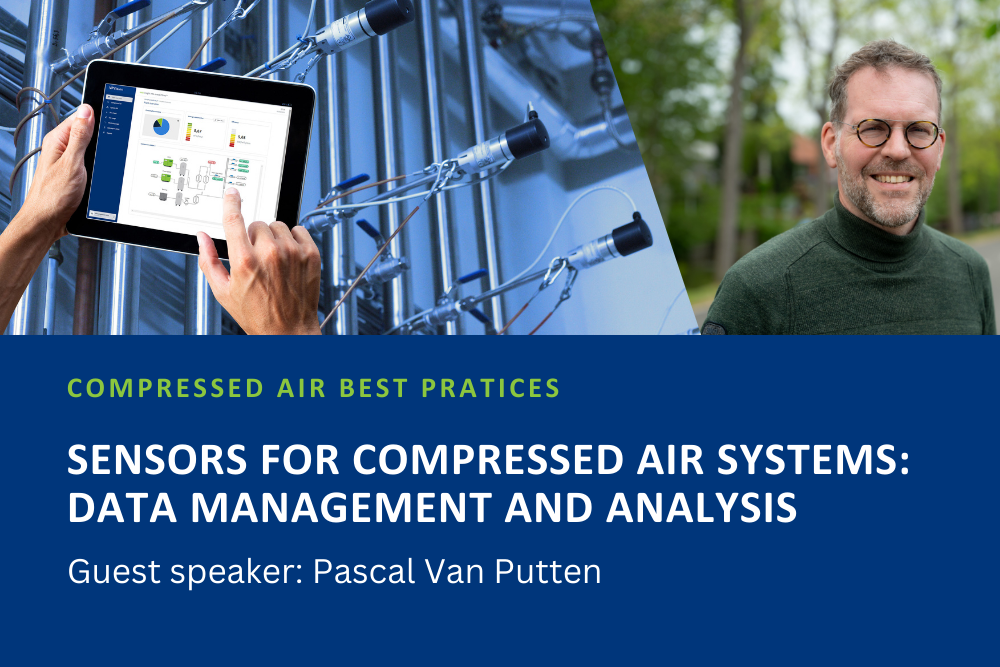 Webinar - Sensors for Compressed Air Systems: Data Management and Analysis